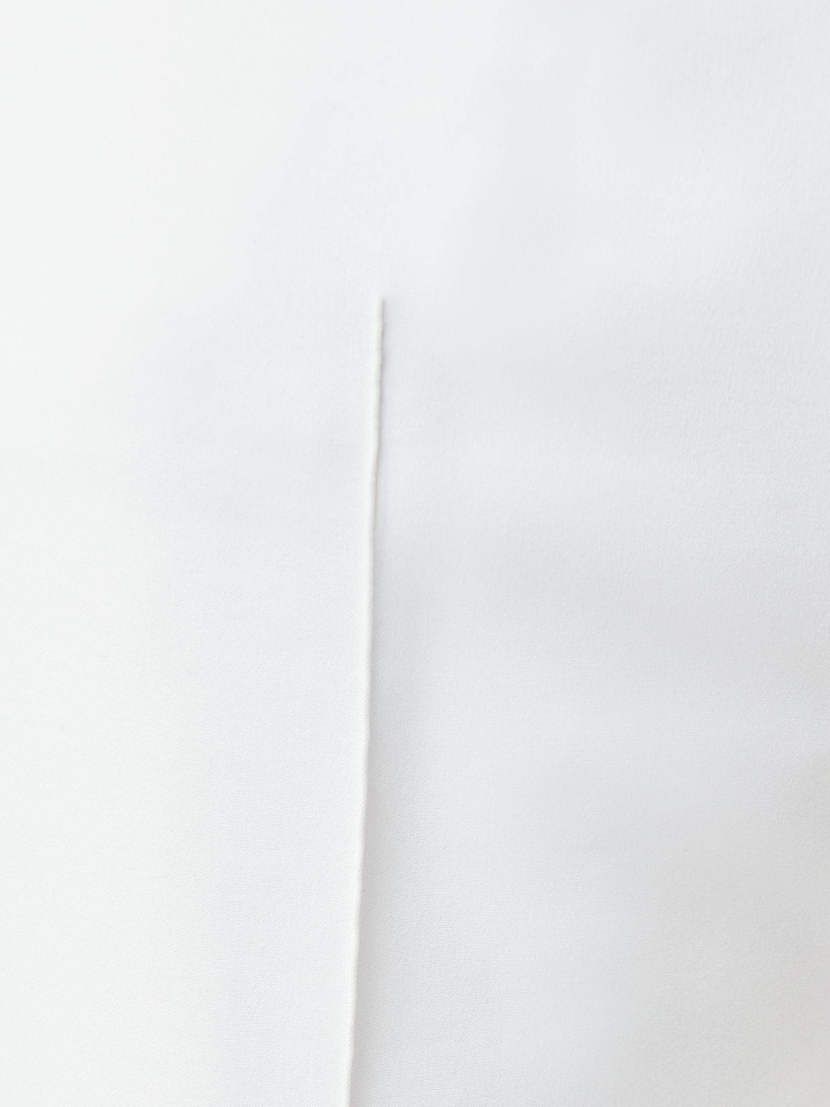 Designer Slim Cotton Techno Stretch Pants - ecru - white