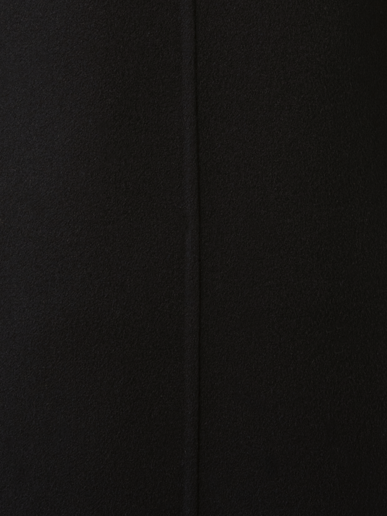Designer Lightweight Double-Face Cashmere Coat - black