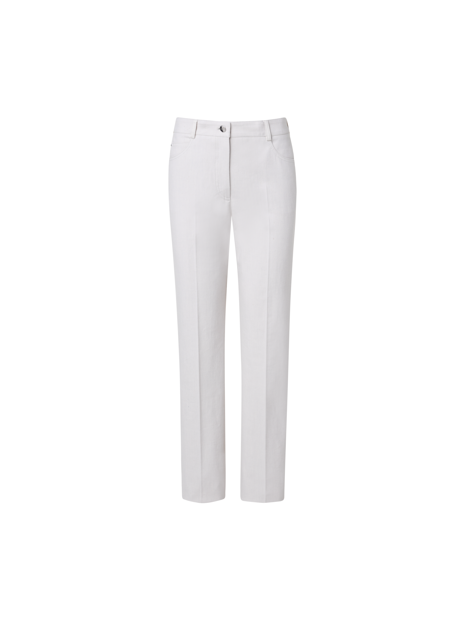 Designer Straight Cotton Stretch Denim Pants
