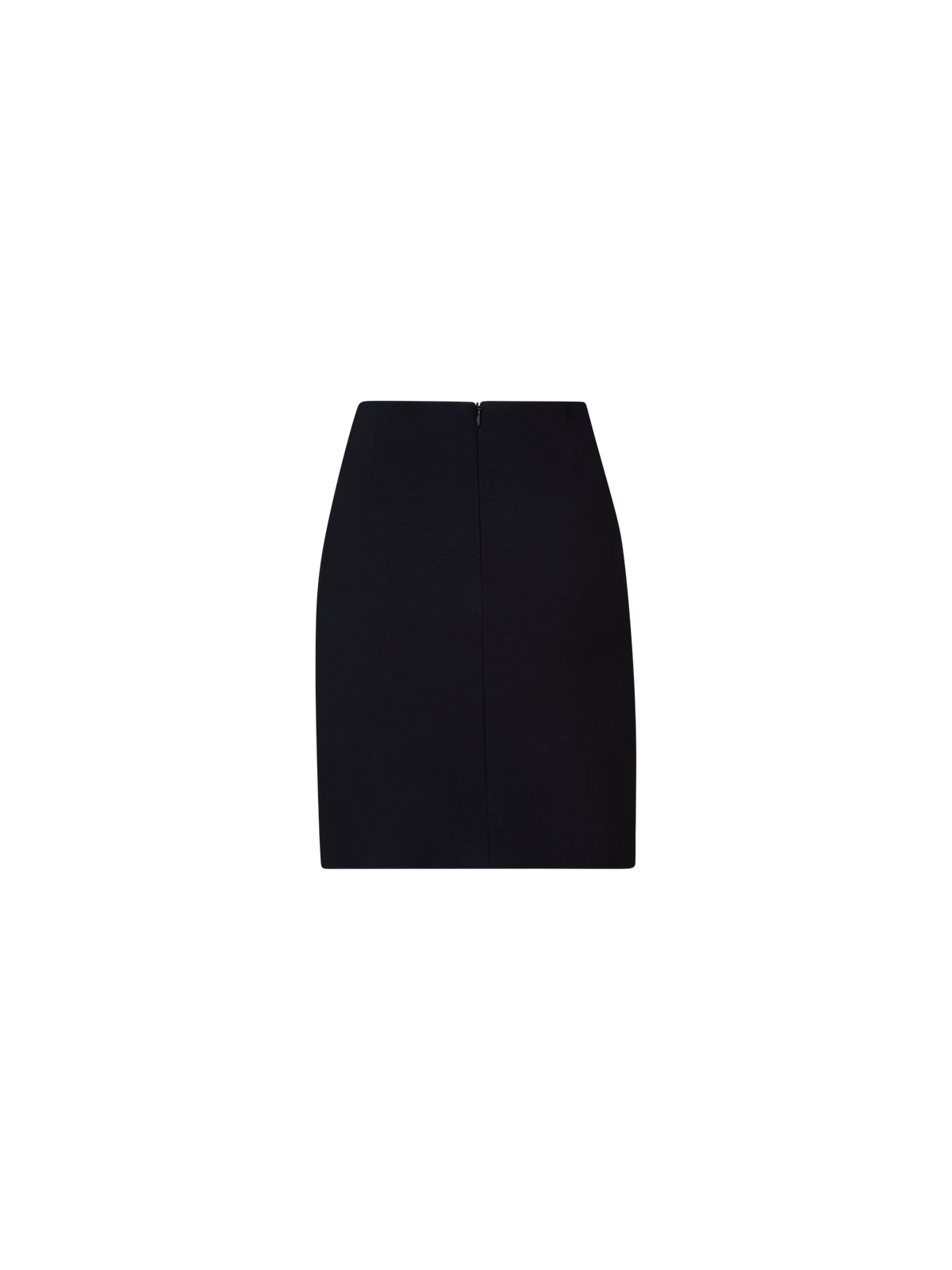 Designer Jersey Pencil Skirt - black