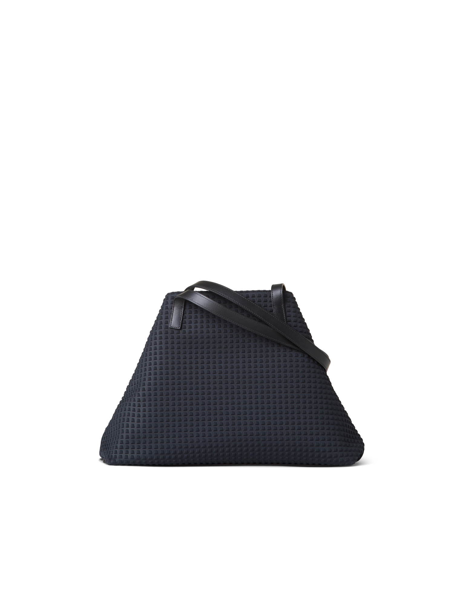 Designer Ai Small Shoulder Tote - black