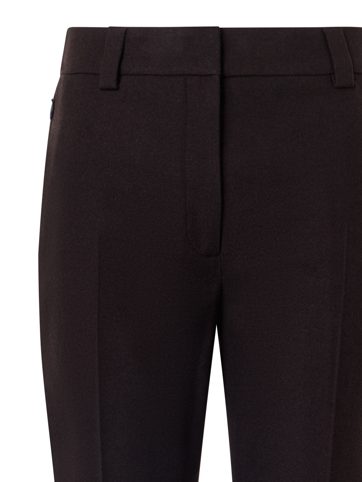 Designer Cuffed Tapered Flannel Pants
