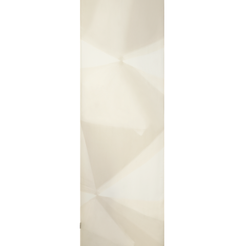 Cotton Silk Scarf with Chiaroscuro Print