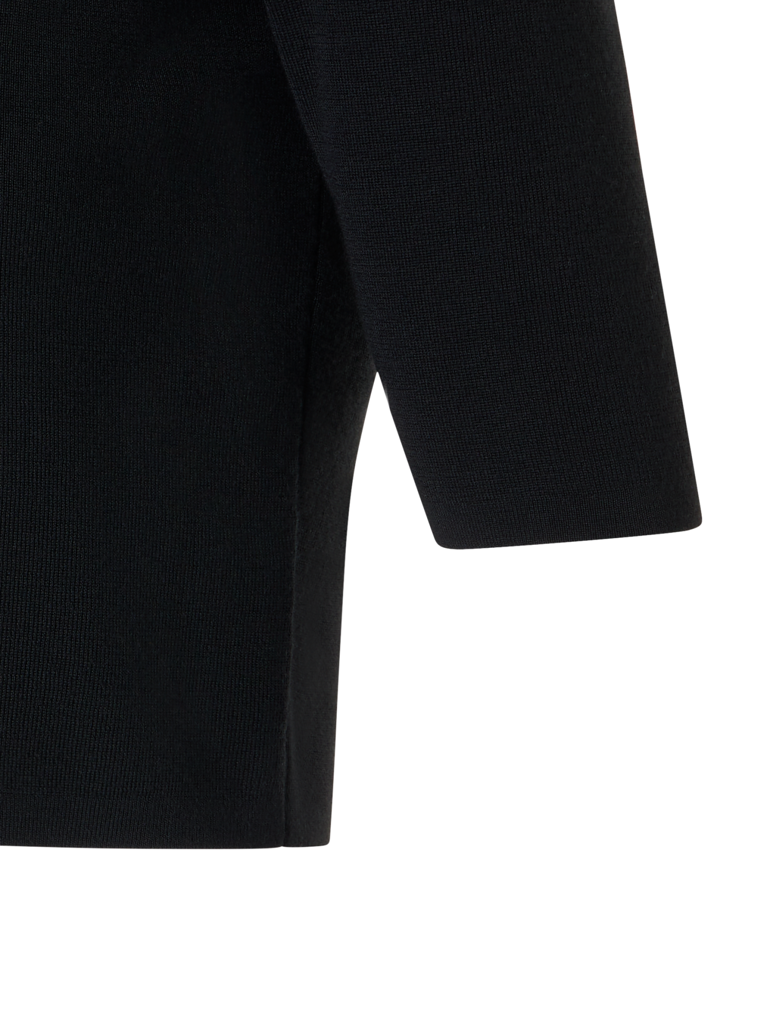 Designer Cropped Cardigan - black