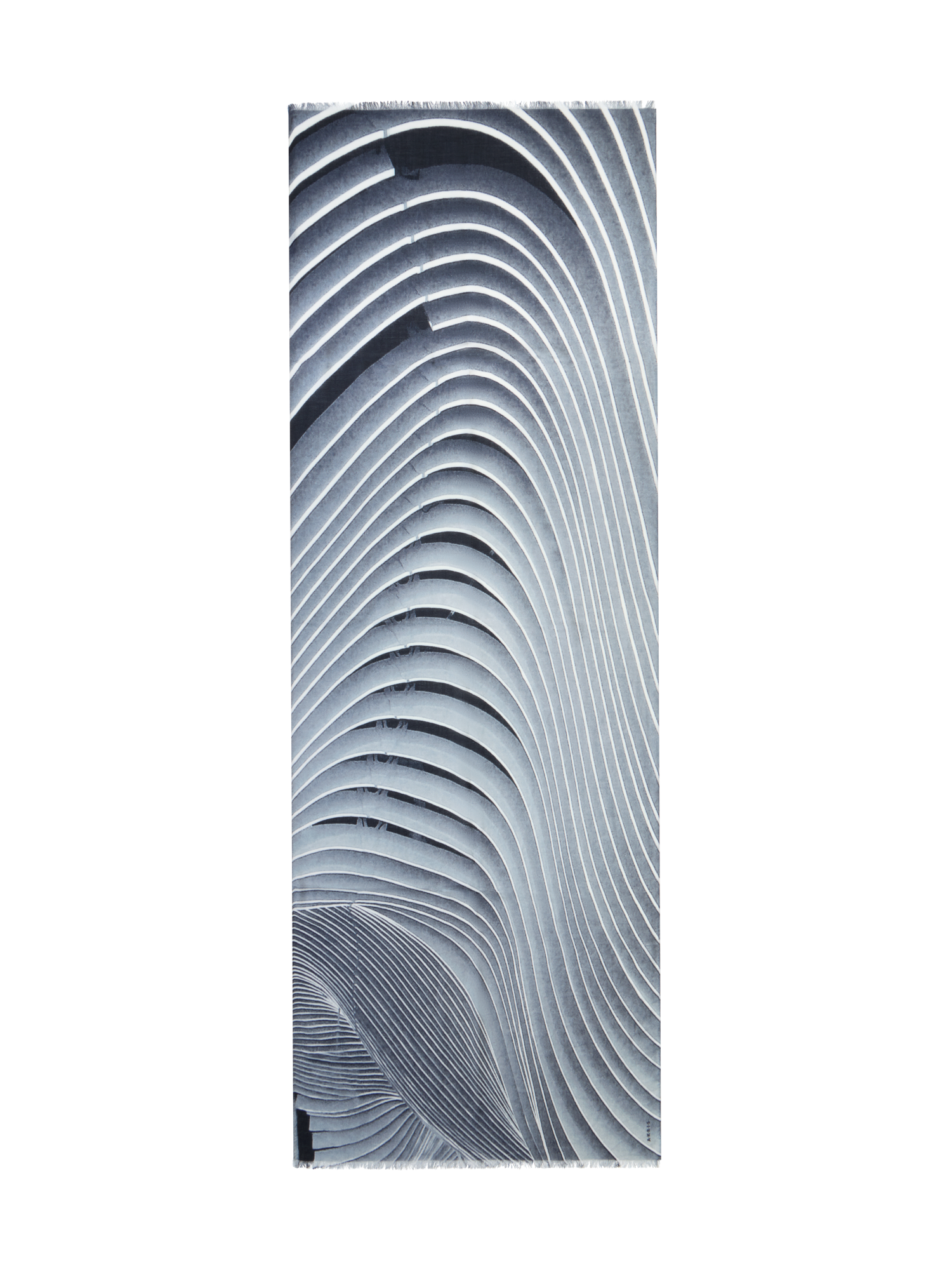 Designer Curves print scarf