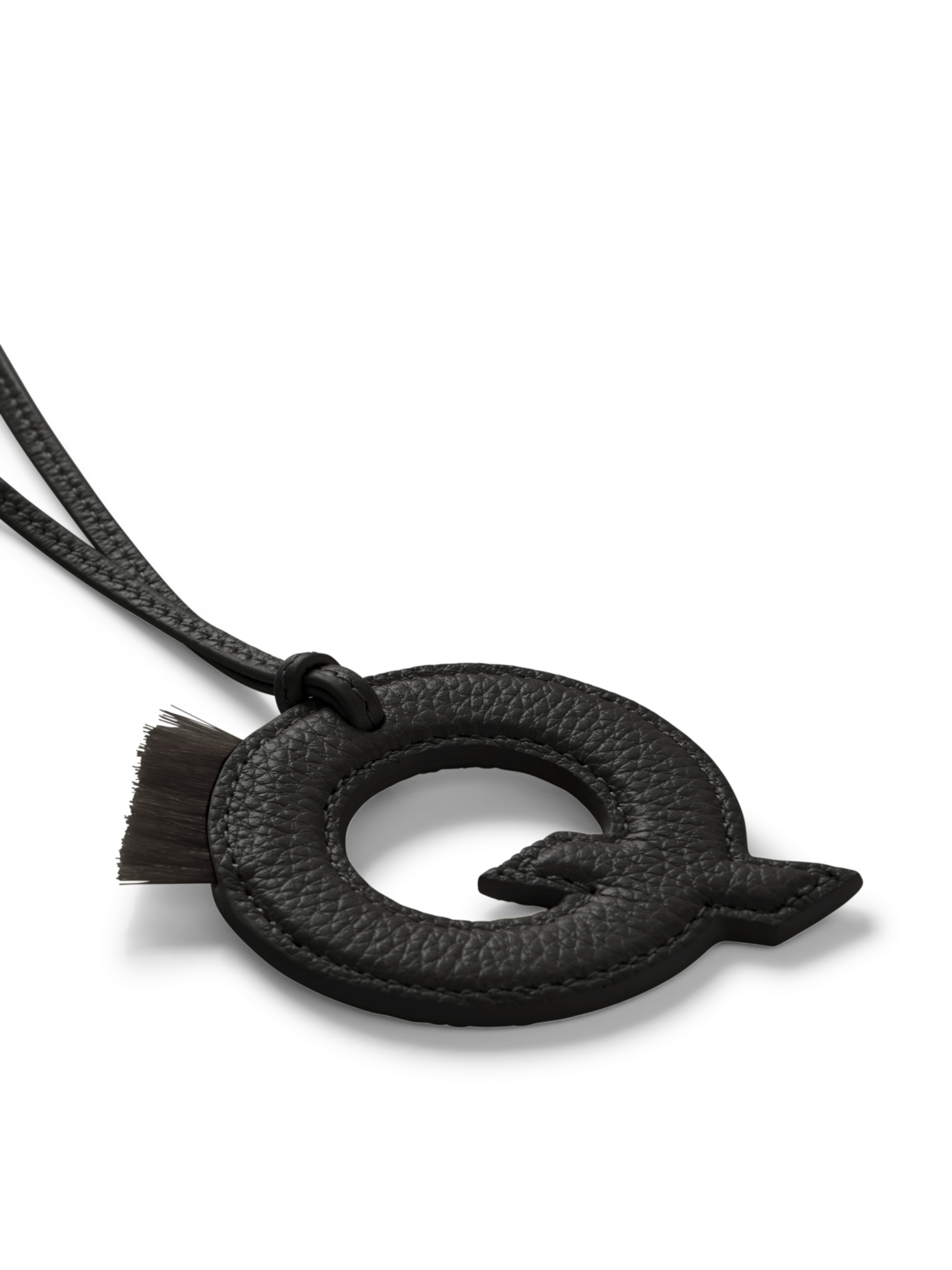 Designer Letter Charm Q