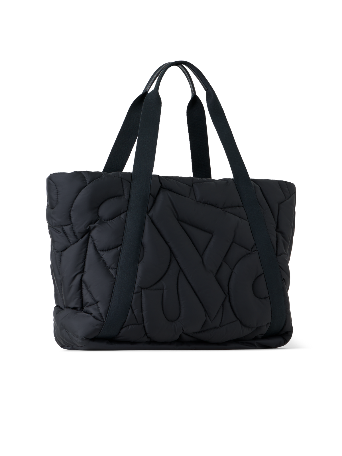 Designer Alexa Large Zip Tote - black
