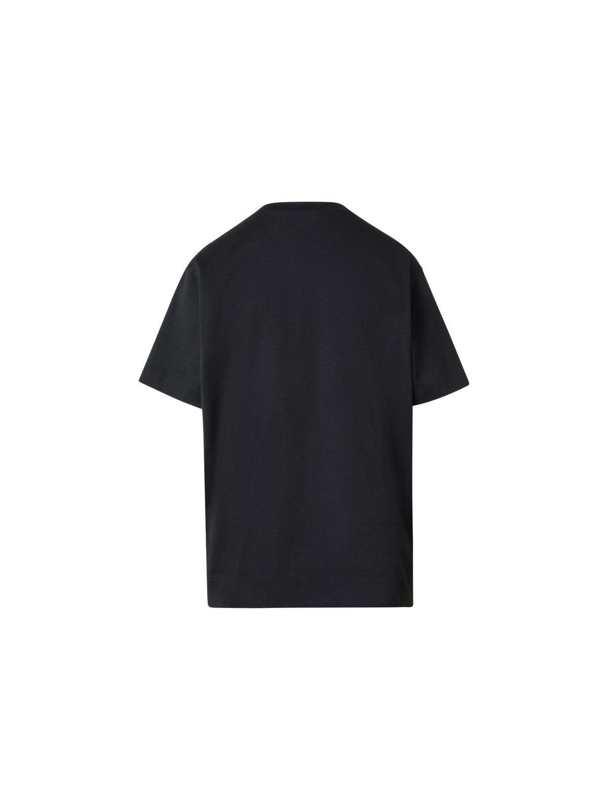 Designer Relaxed Oversize T-Shirt in Cotton Jersey - black - neutral