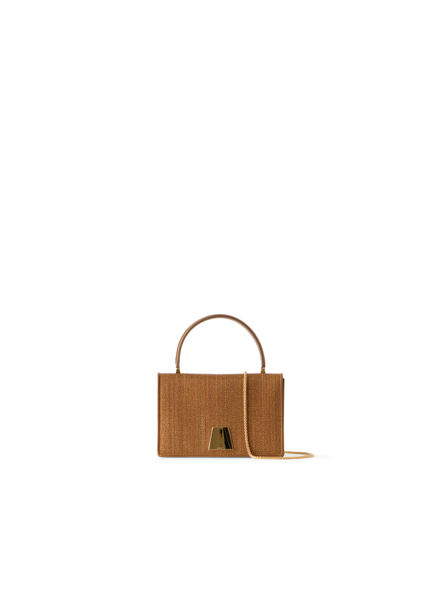 Designer Alice Mini Top Handle Bag - gold