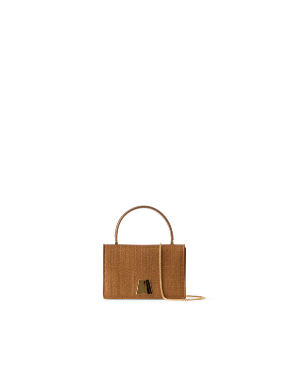 Designer Alice Mini Top Handle Bag - gold