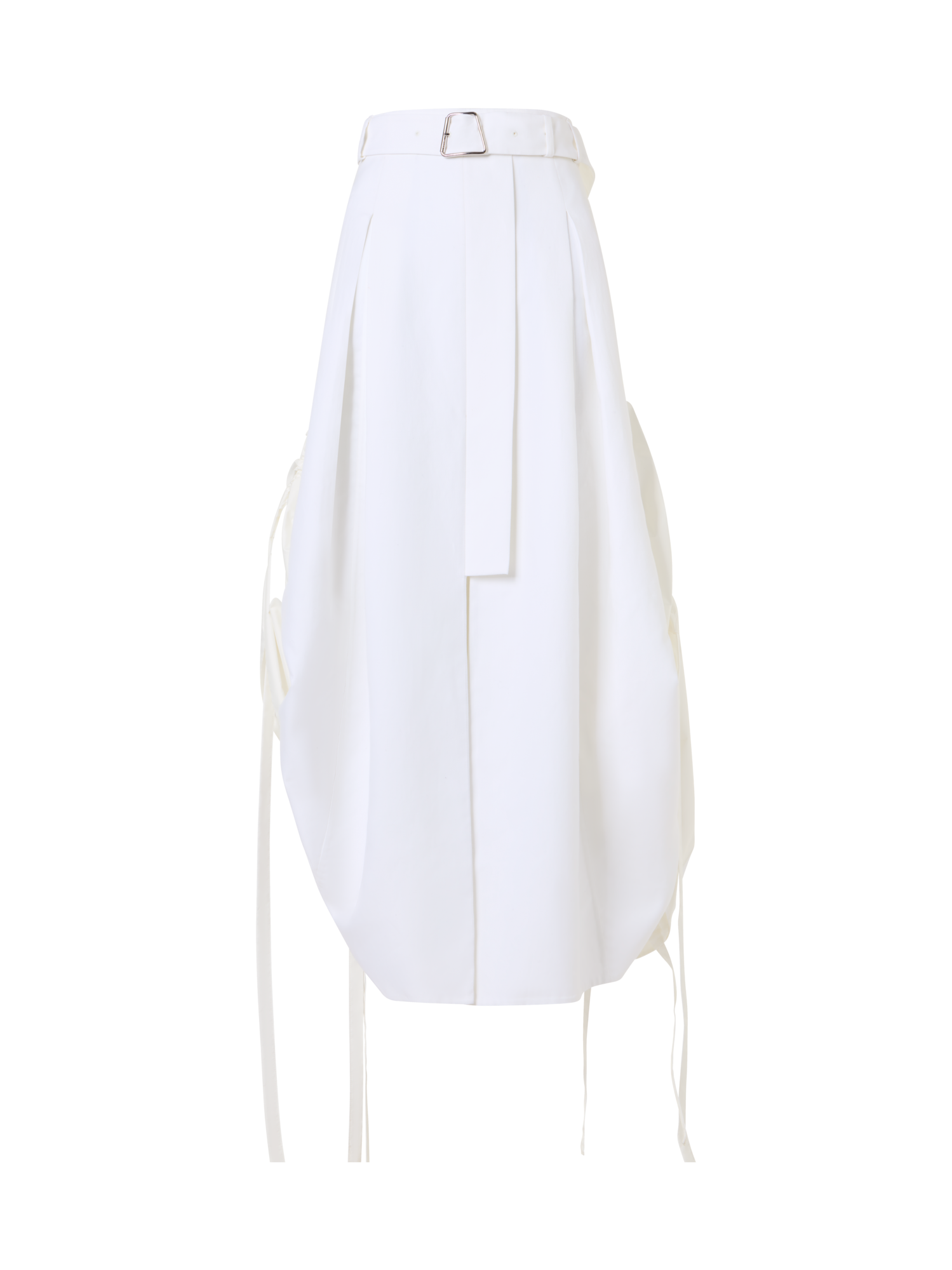 Cotton Midi Skirt with Drawstrings – Akris Inc.