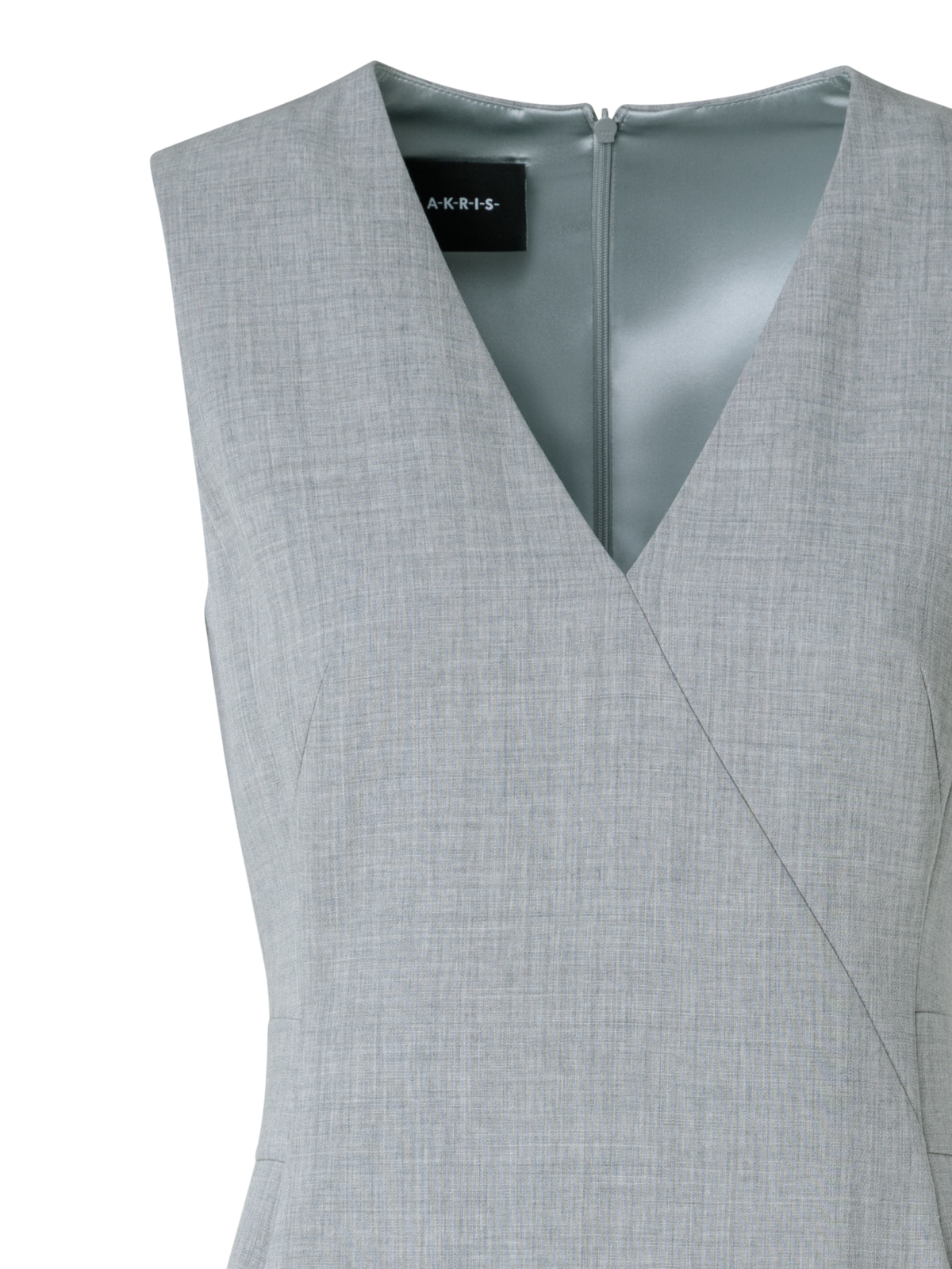 Sleeveless Wool Double-Face Sheath Dress – Akris Inc.