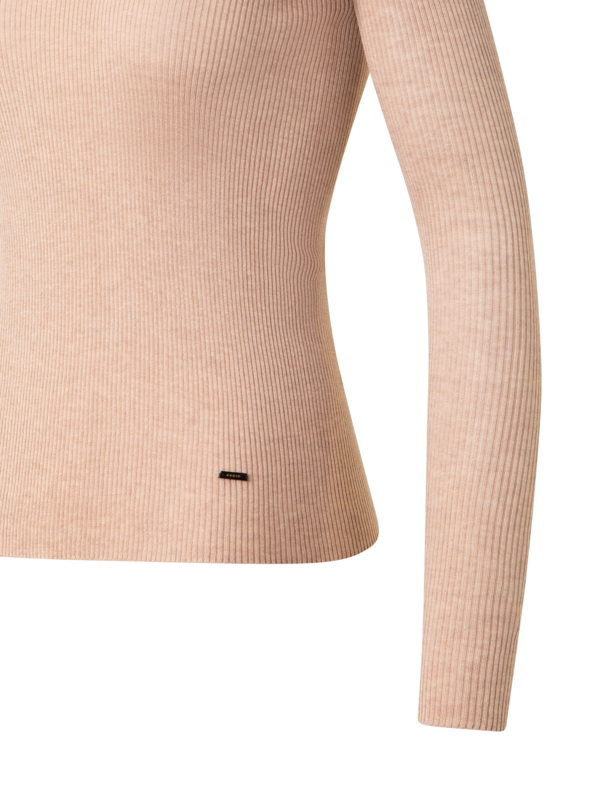 Designer Seamless Silk Cotton Knit Sweater - neutral - pastel - beige