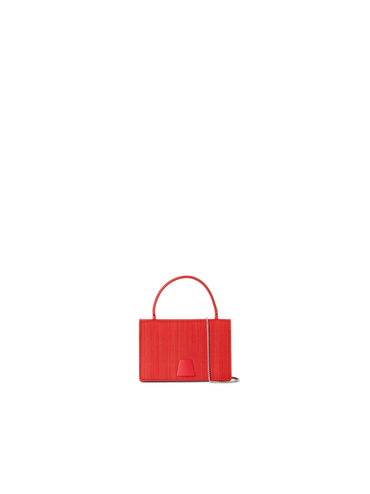Designer Alice Mini Top Handle Bag - red