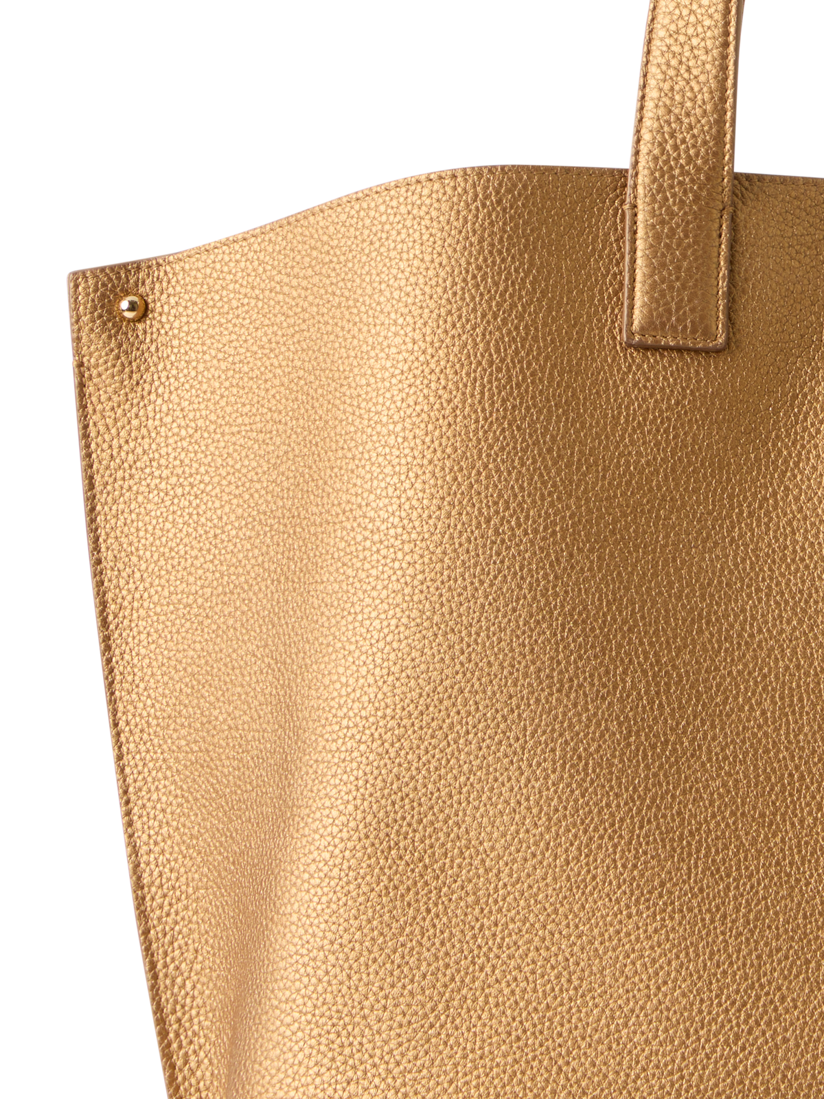 Designer Ai Medium Shoulder Tote - gold