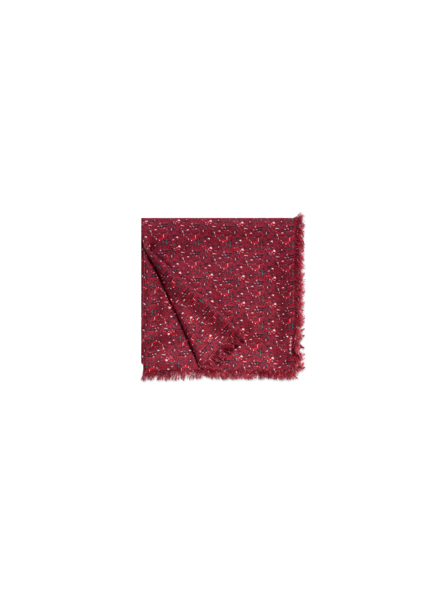 Designer Chefchaoen Print Scarf