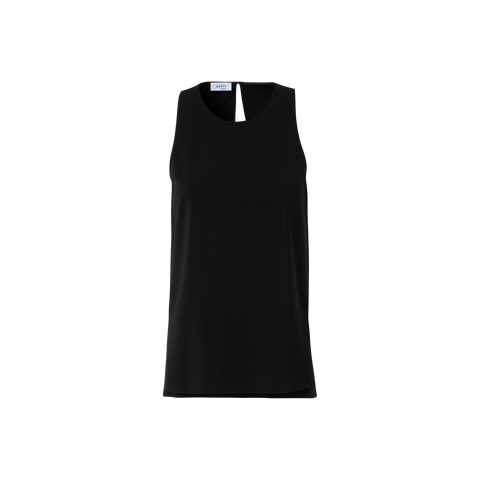 Signature Laser-Cut Sleeveless Blouse