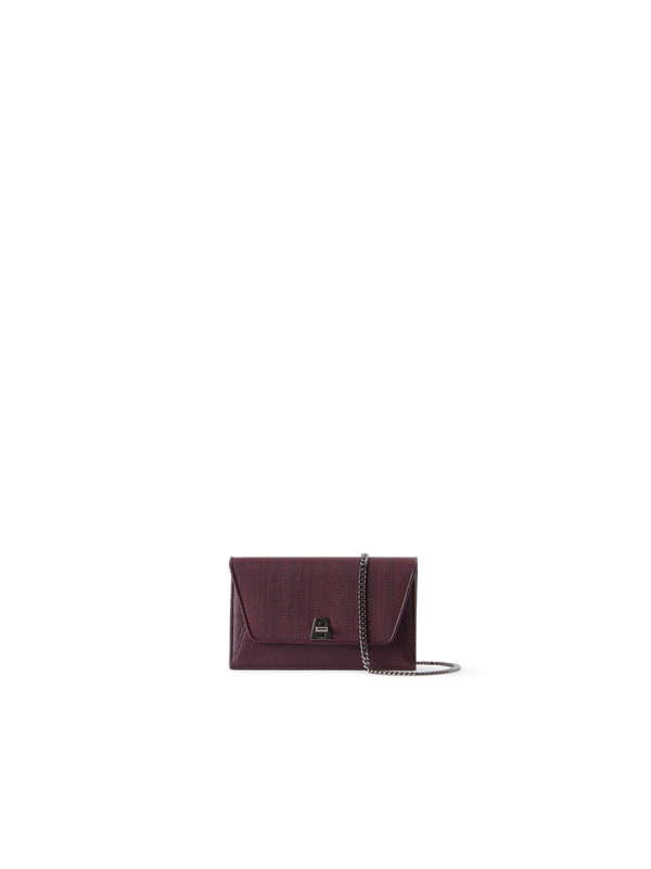 Designer Anouk Envelope Clutch - wine