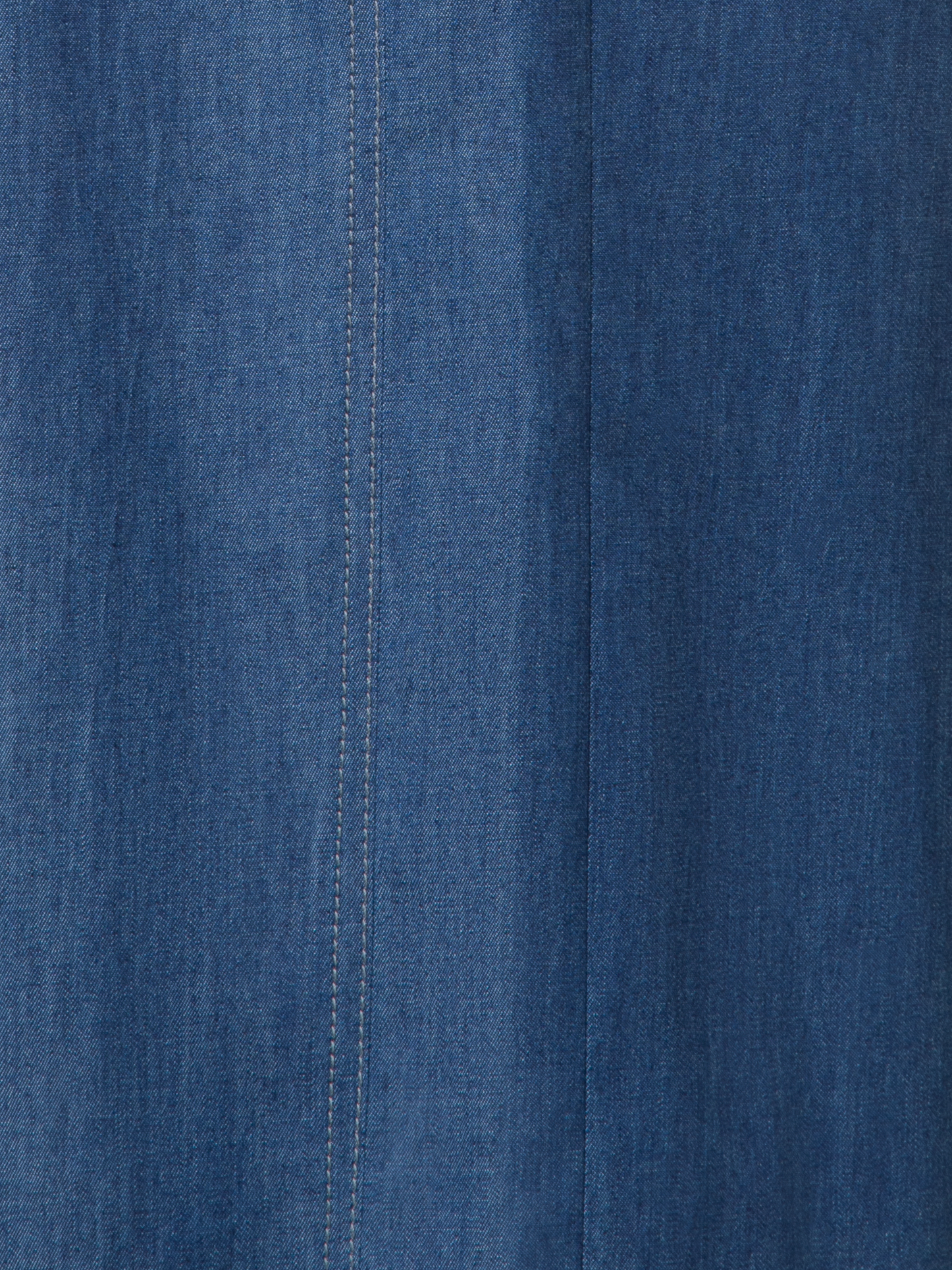 Designer Wide Lightweight Cotton Denim Culottes - blue