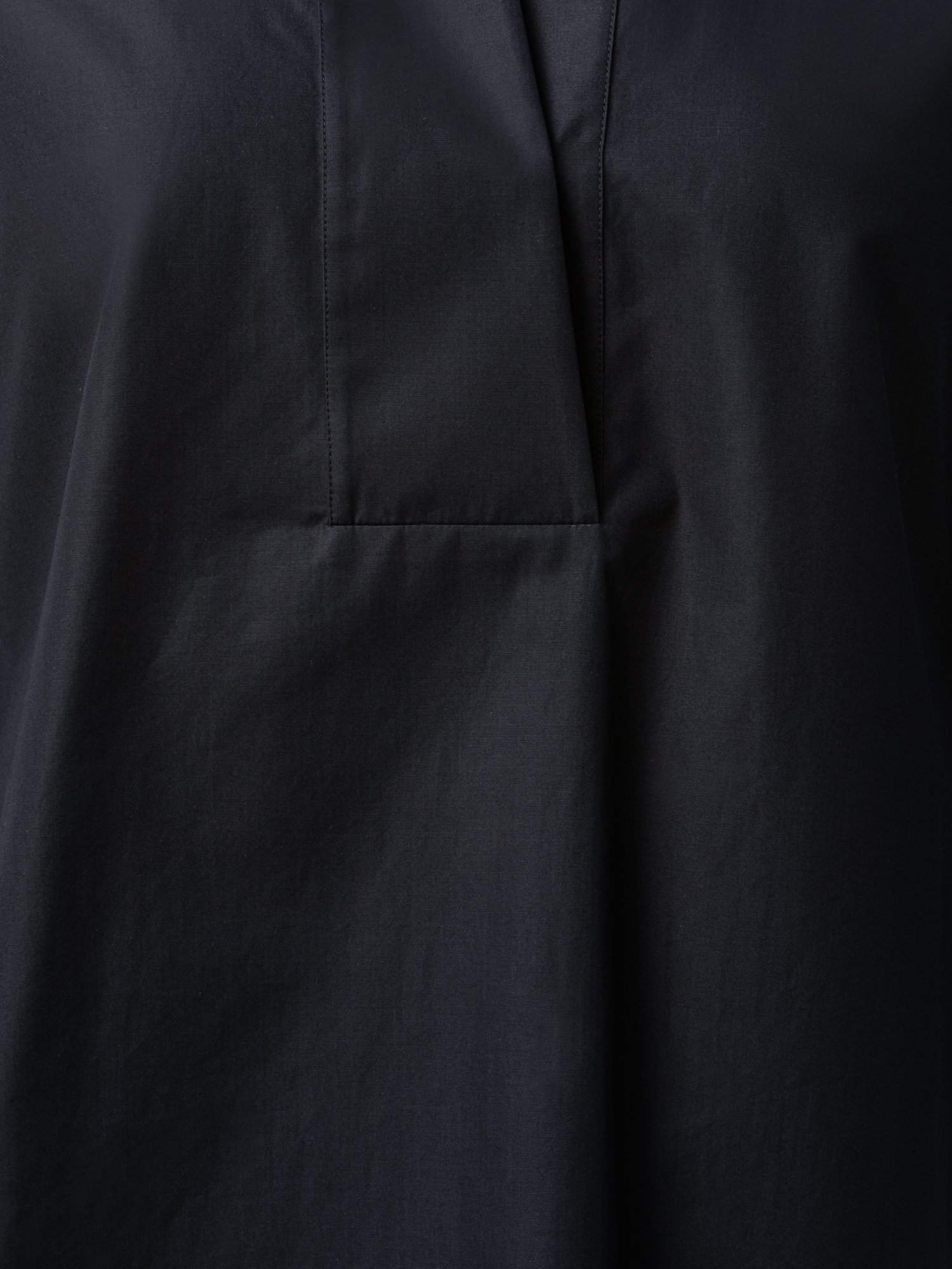 Designer Oversized Shirt with Kimono Sleeves - black