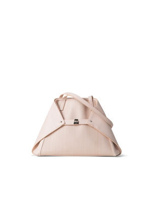 Designer Ai Small Shoulder Tote - pink - pastel