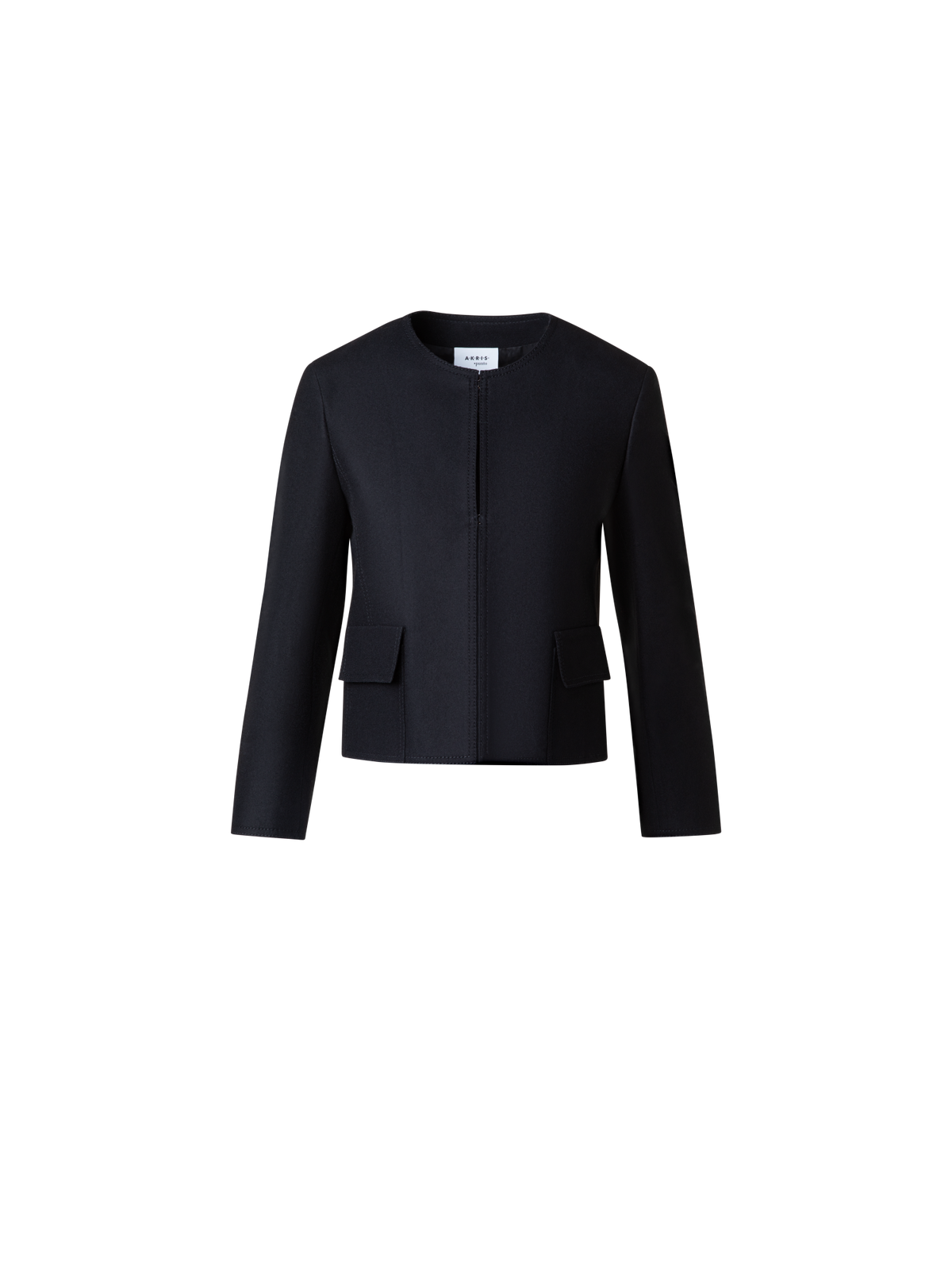 Designer Short Taglio Vivo Jacket - black