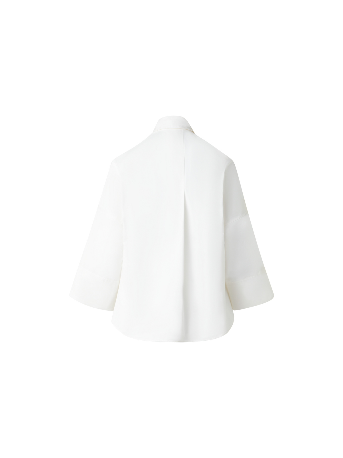 Designer Kimono Blouse with 3D Carnation Detail - neutral - ecru - white