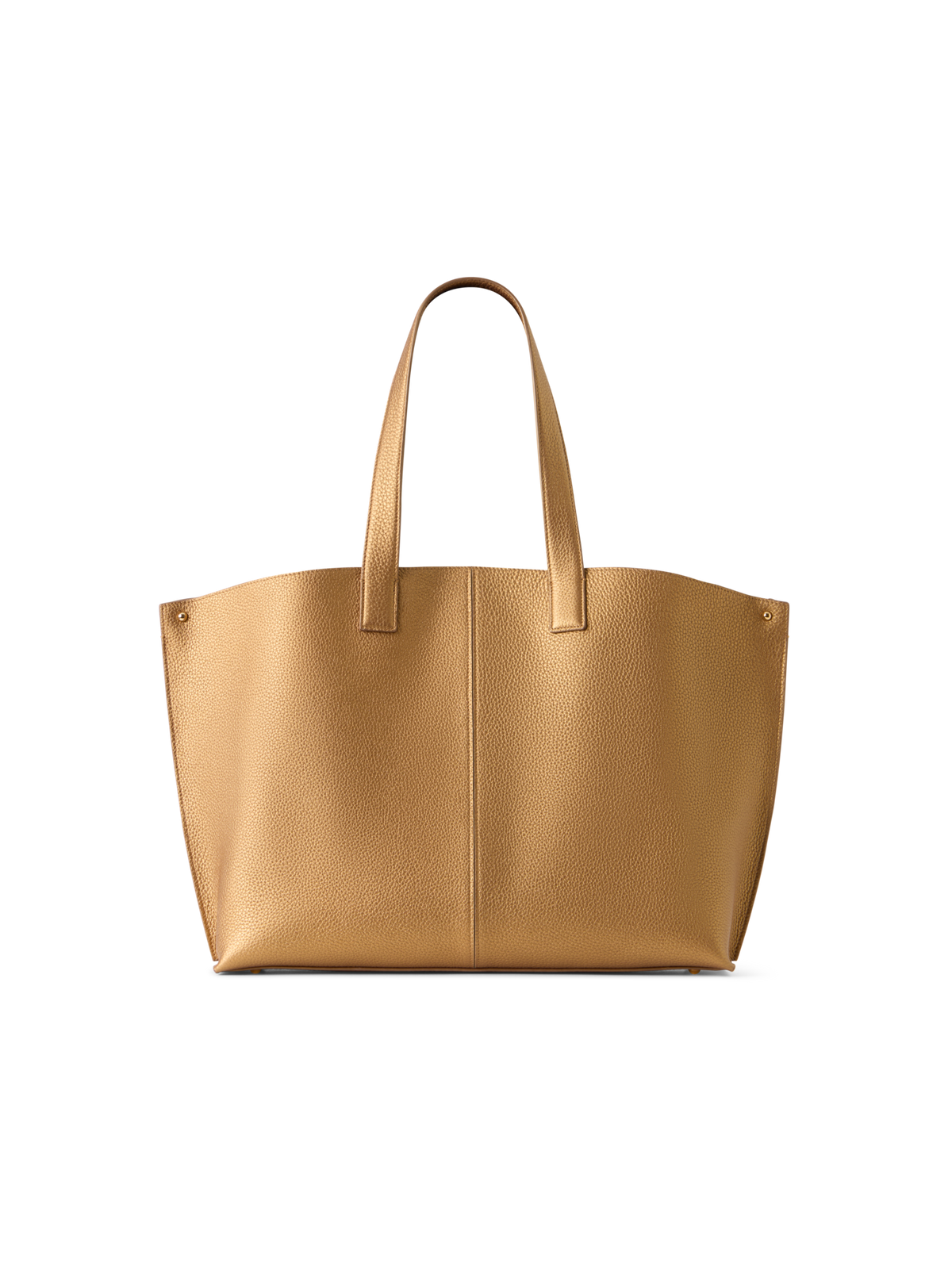 Designer Ai Medium Shoulder Tote - gold