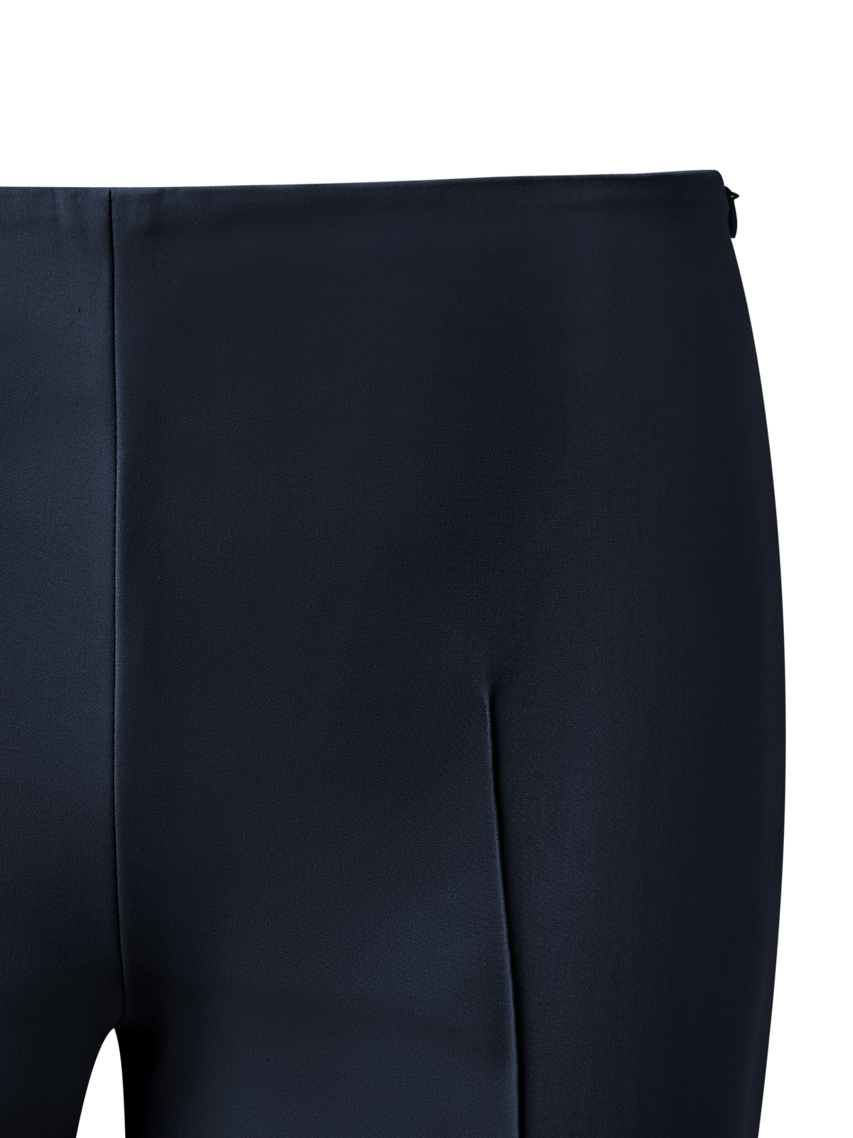 Designer Slim Cotton Techno Stretch Pants - navy - blue