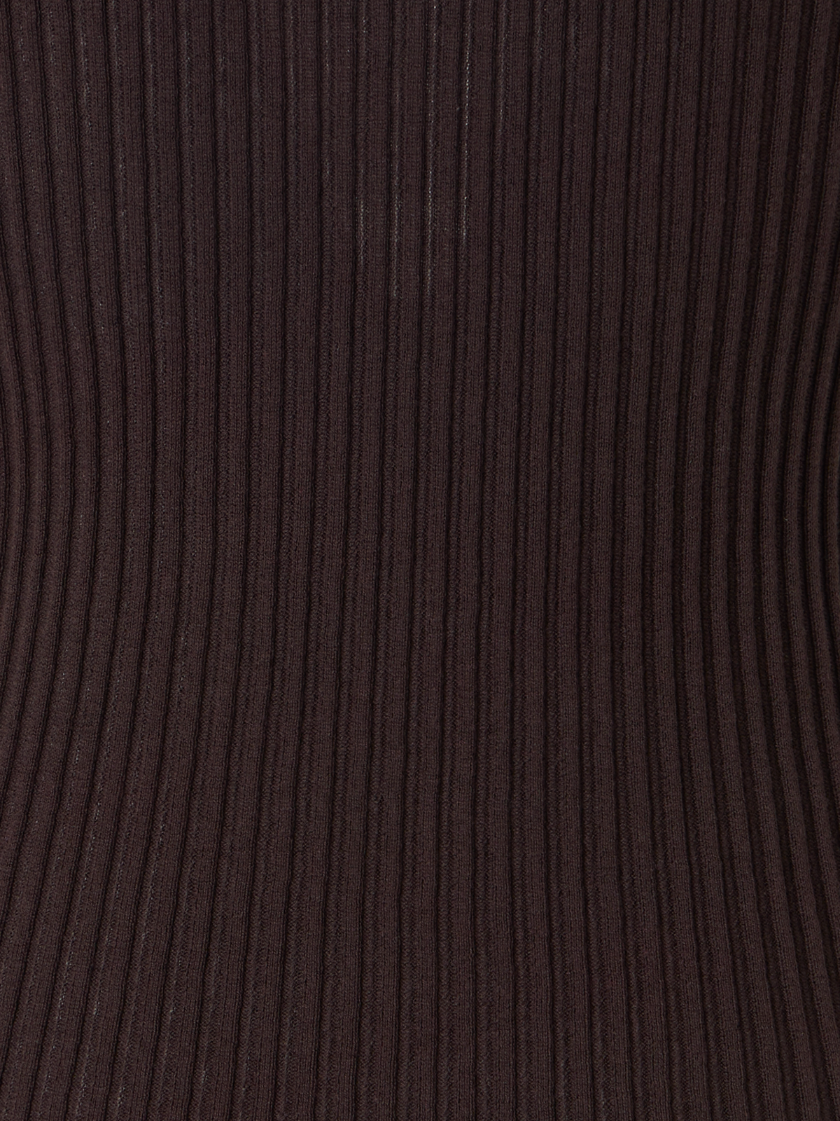 Designer Sleeveless Twisted Cotton Knit Top - brown