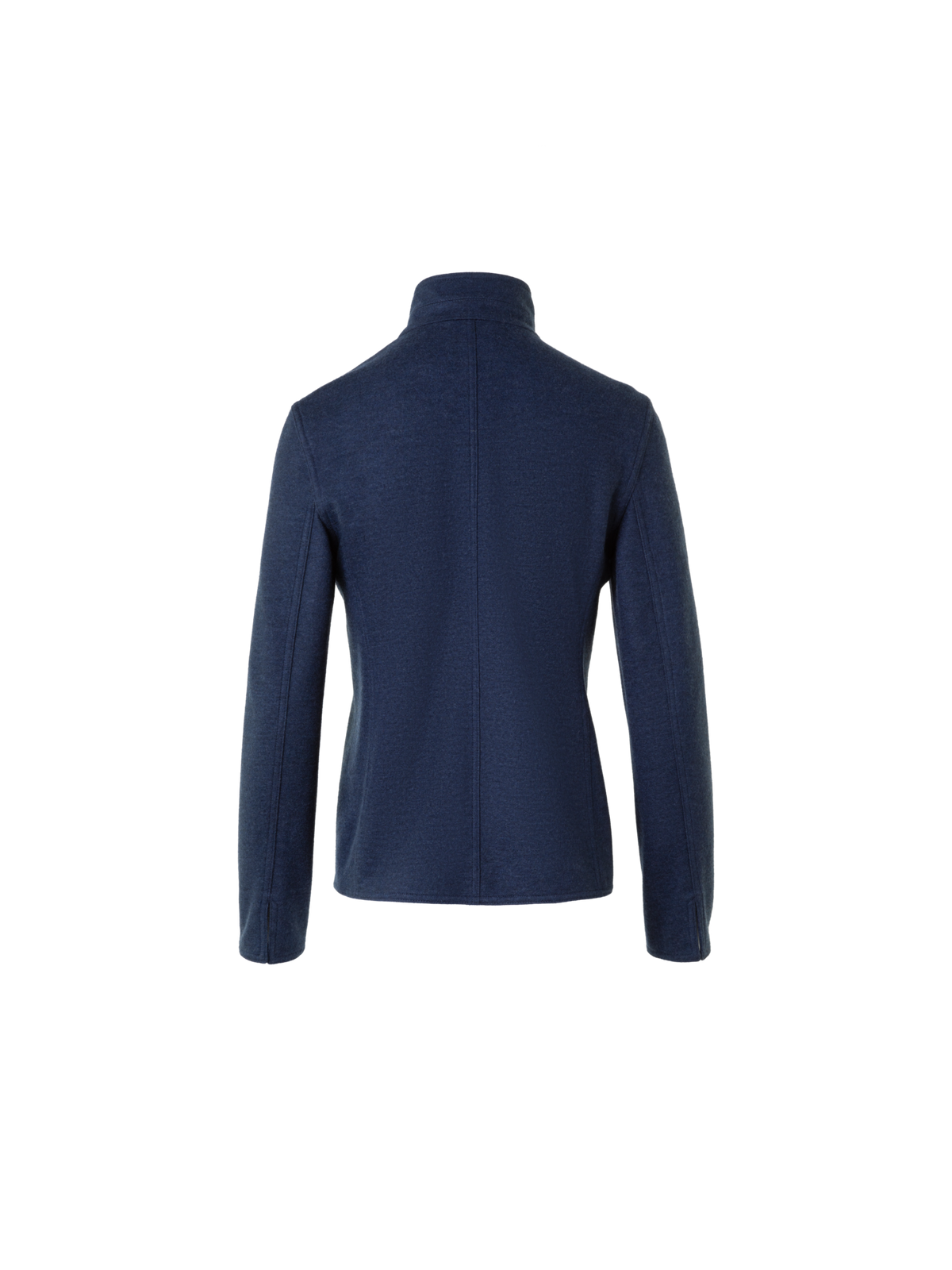 Designer Lima Short Jacket in Cashmere-Jersey - blue