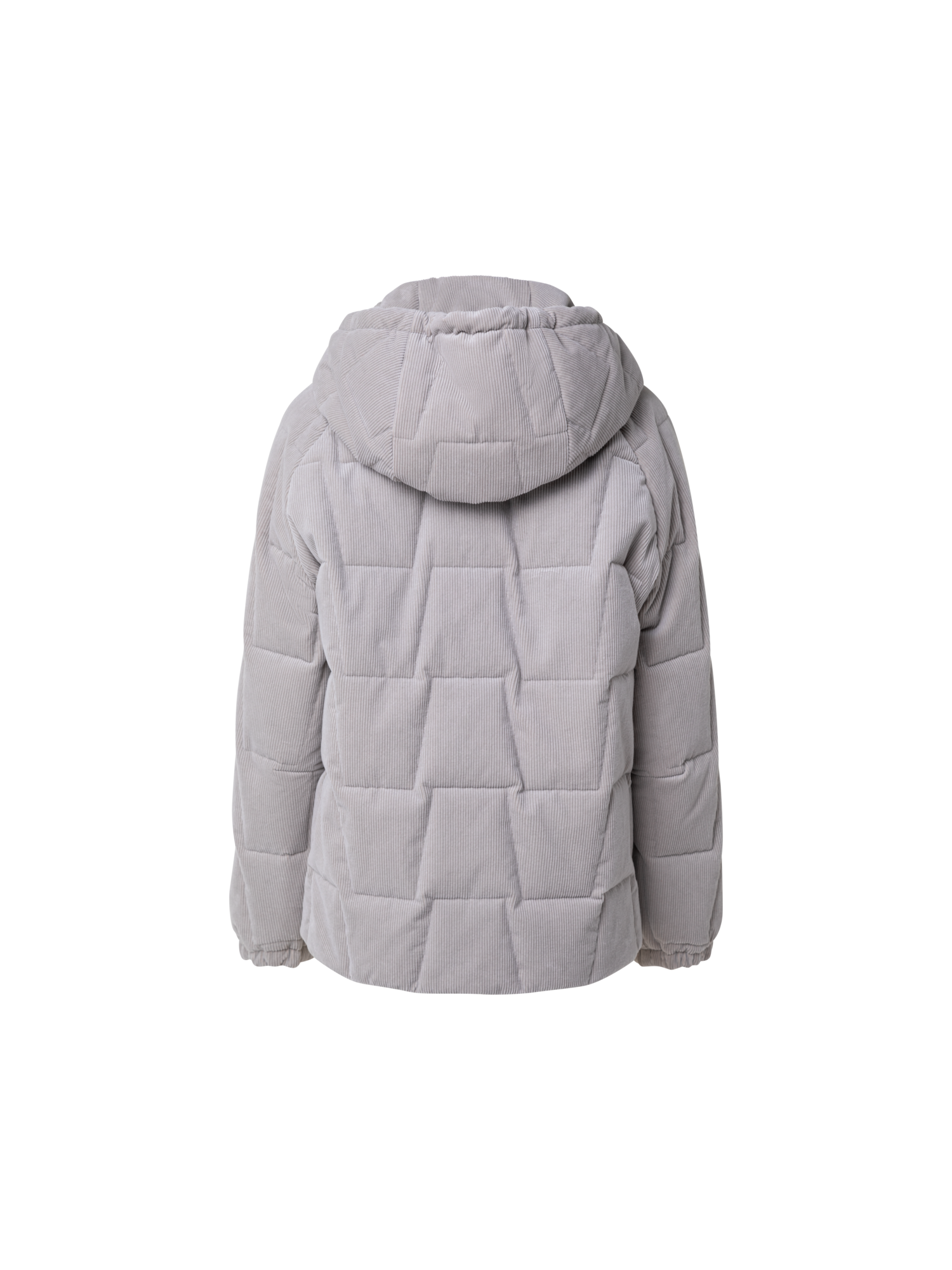 Designer Quilted Cotton Cashmere Cord Trapezoid Jacket