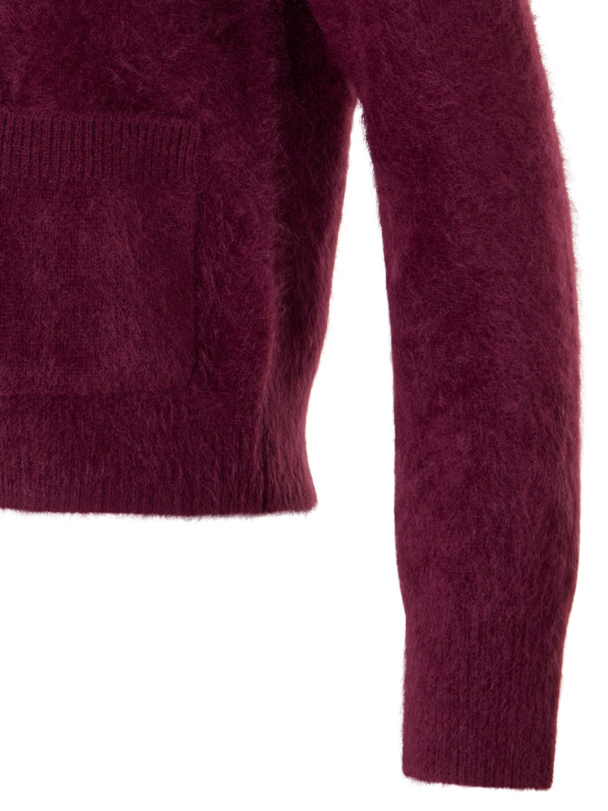 Designer Cloud Cashmere Cardigan - red