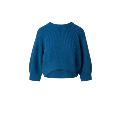 Boxy Cashmere Knit Sweater