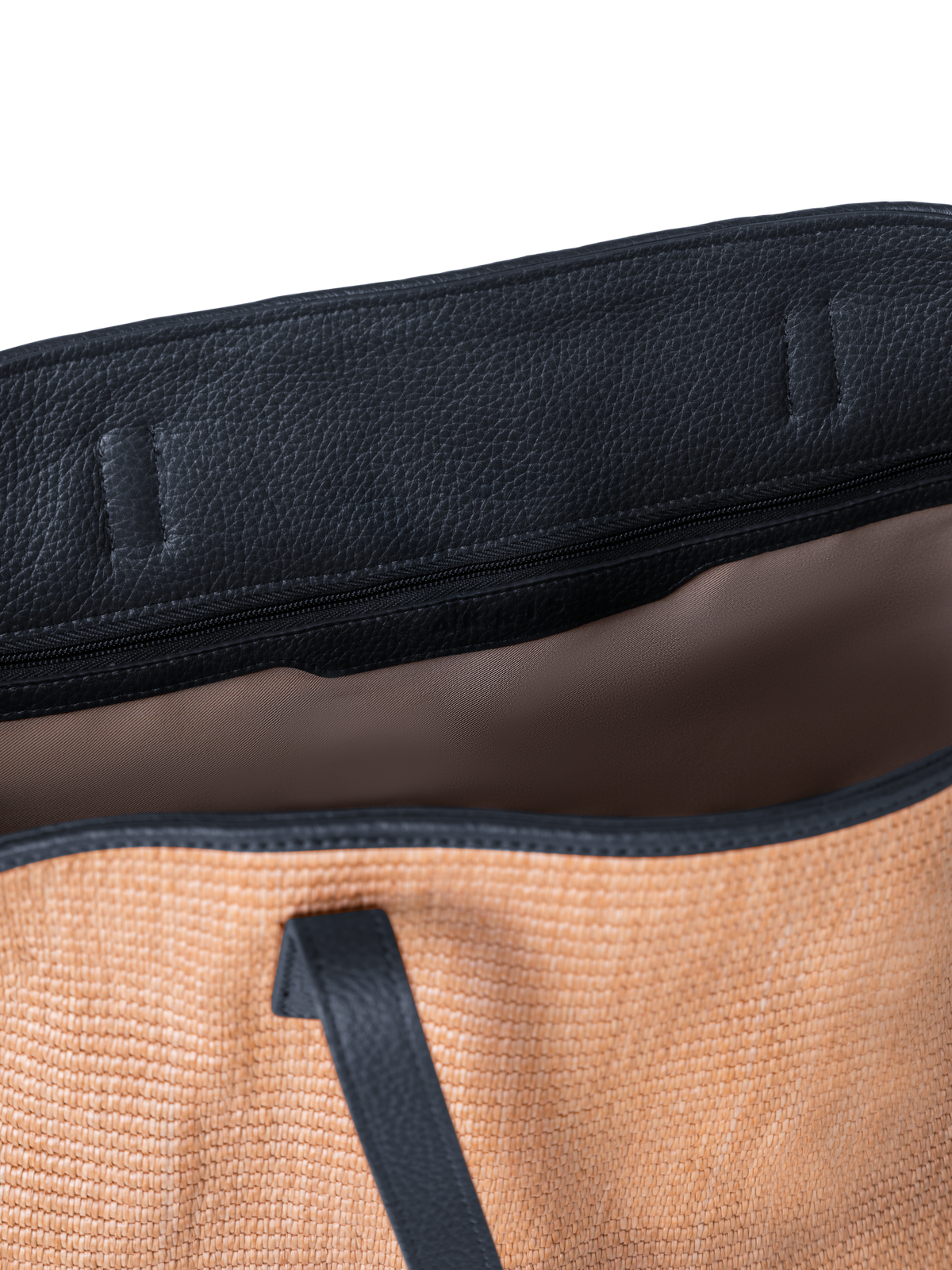 Designer Ai Medium Shoulder Tote - navy - blue - multicolor - beige