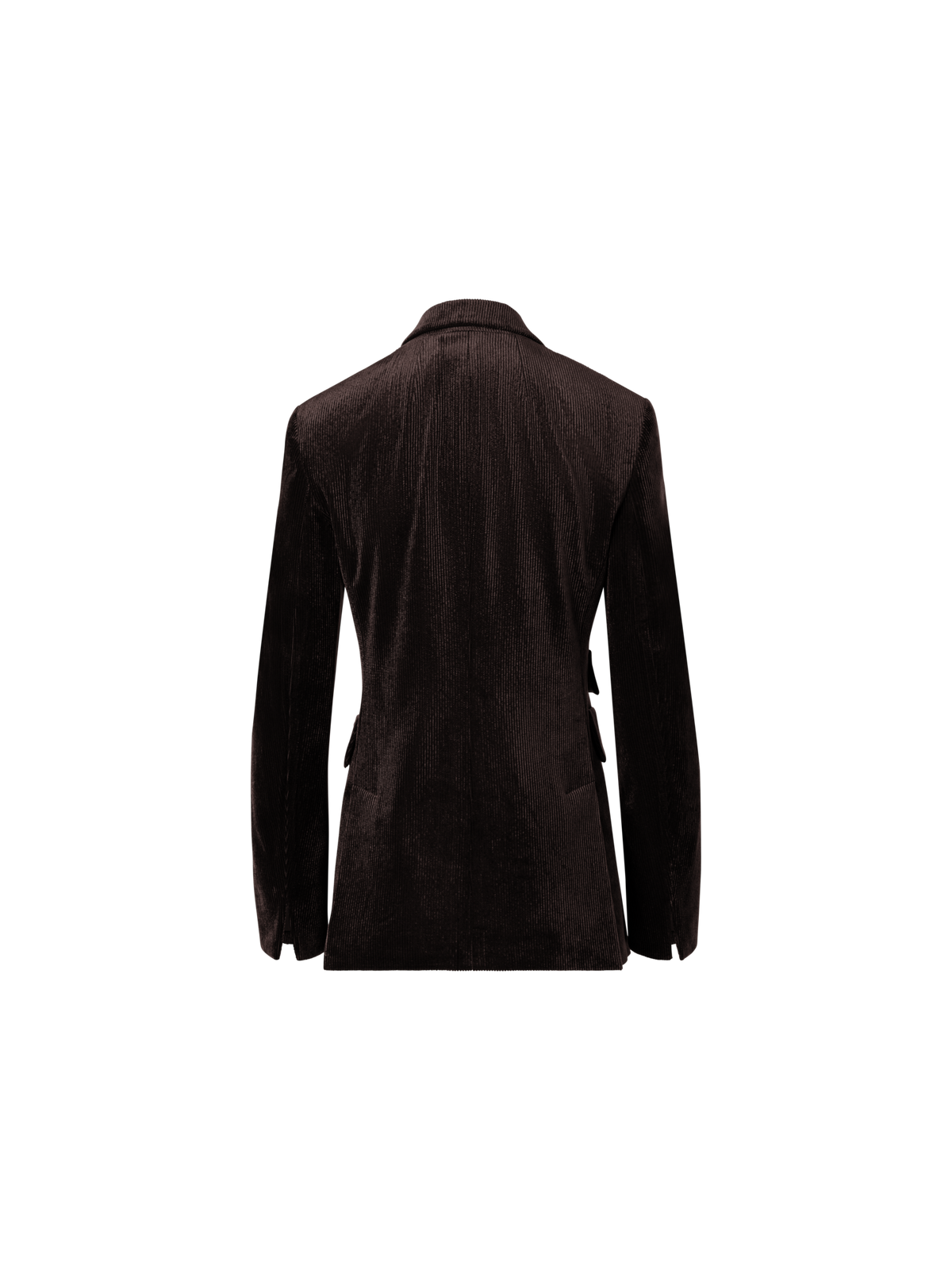 Designer Jacket in Fluid Corduroy - brown