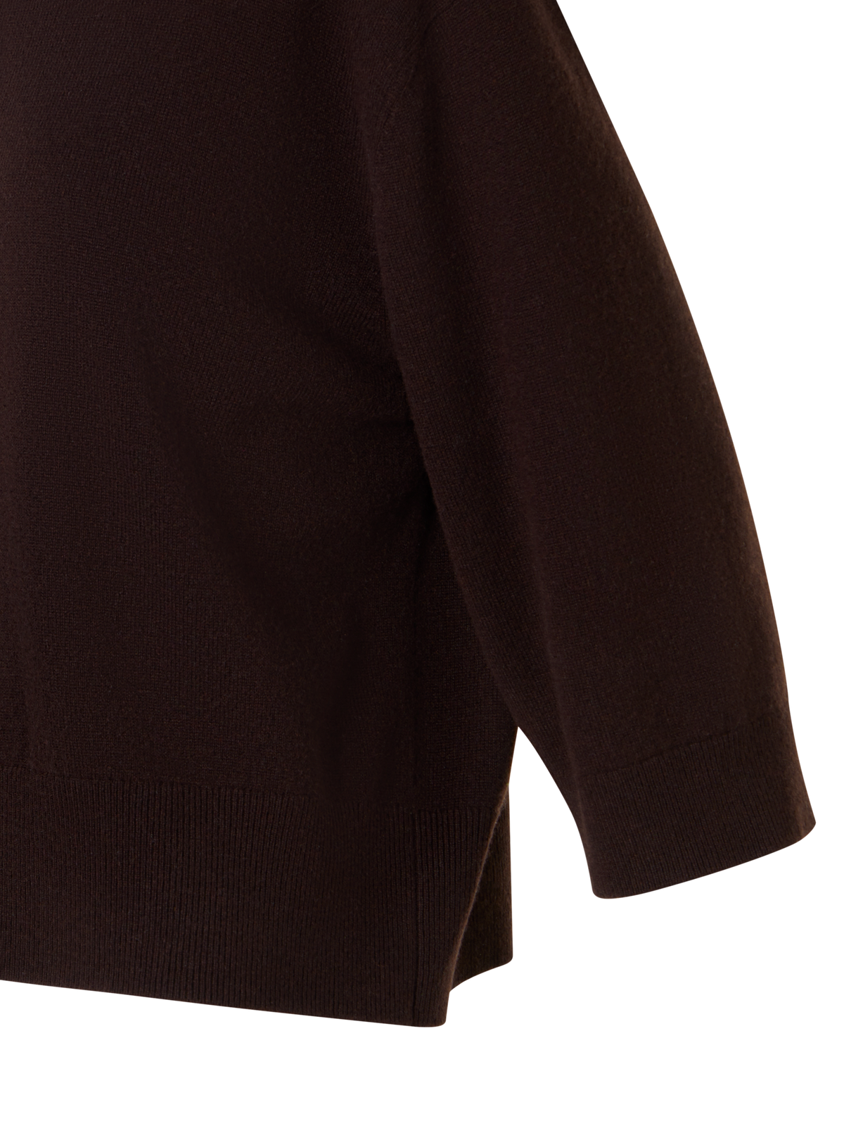 Designer Cashmere Turtle Neck Pullover - brown