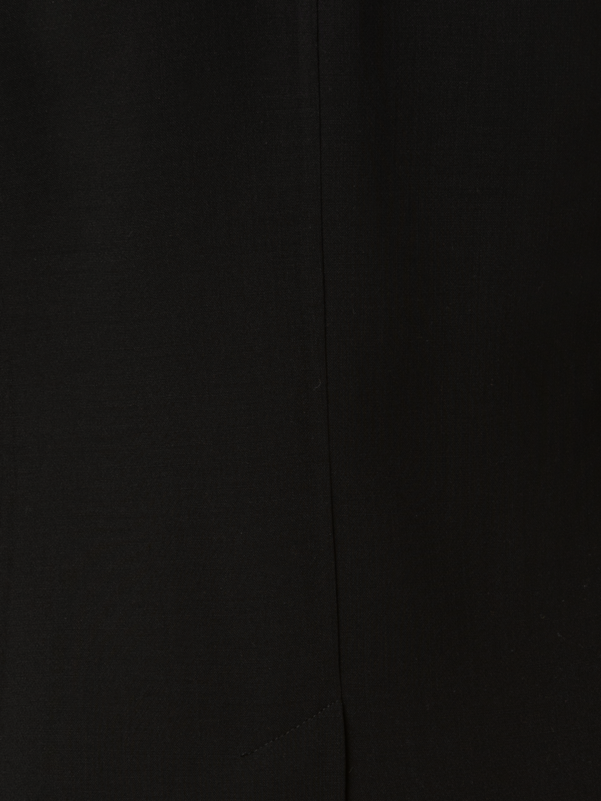 Designer Wool Double-Face Blazer with Elongated Lapel - black