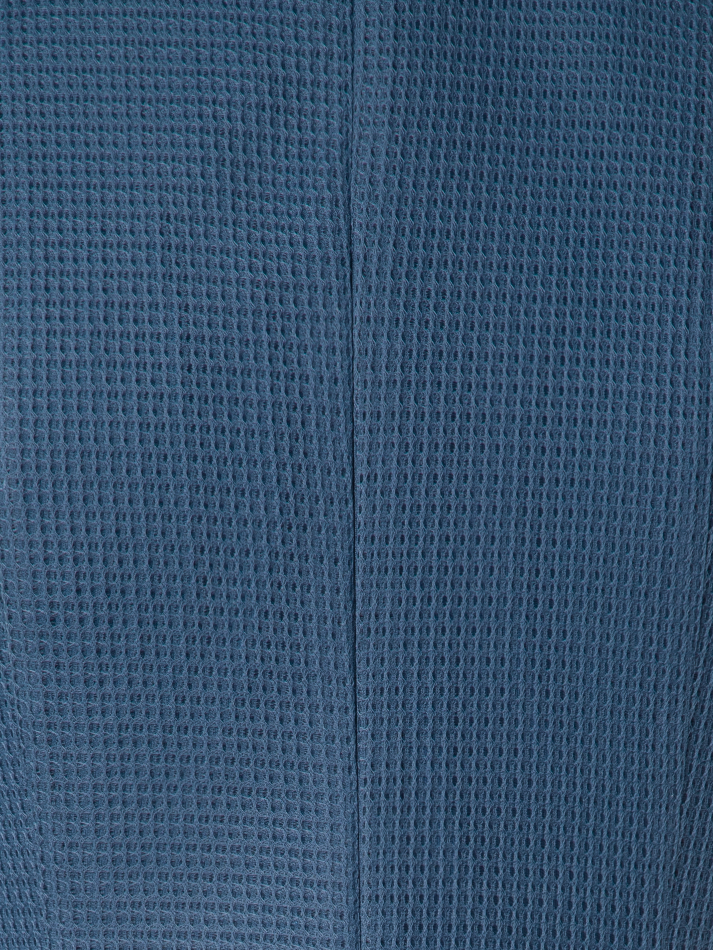 Designer Short Asymmetrical Dress in Techno Grid - blue