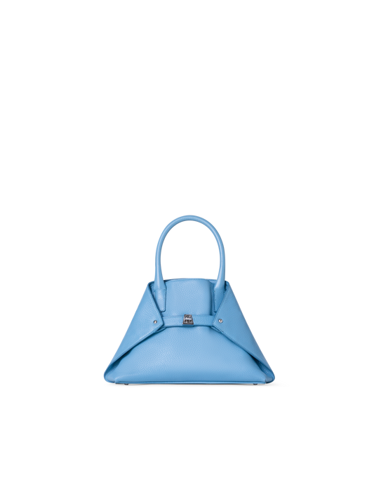 Designer Ai Little Top Handle Tote - blue