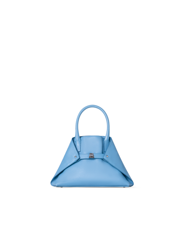 Designer Ai Little Top Handle Tote - blue
