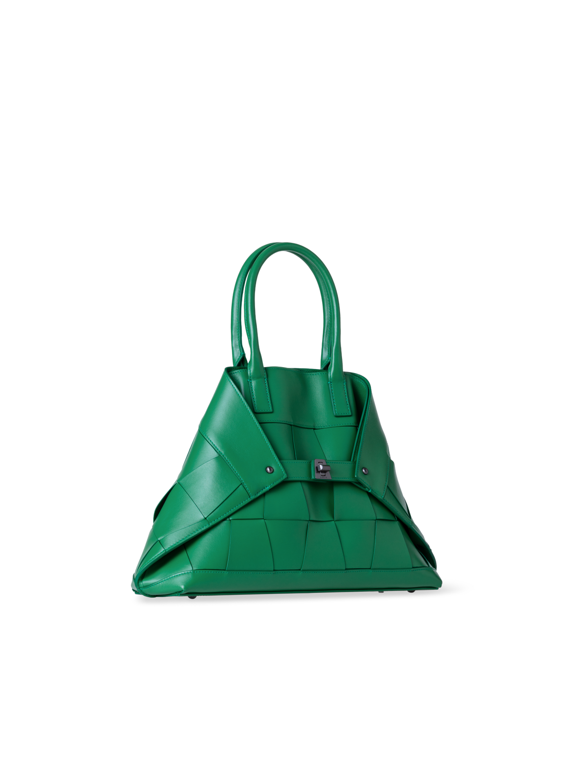Designer Ai Small Top Handle Tote - green
