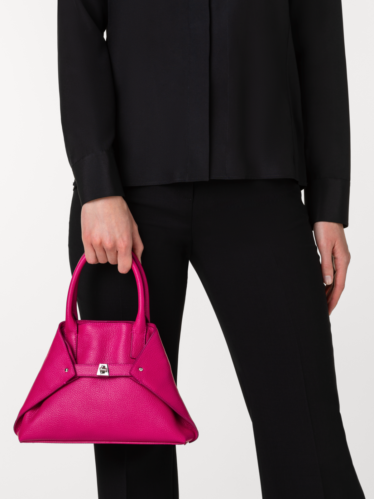 Designer Ai Little Top Handle Tote - pink #editorial