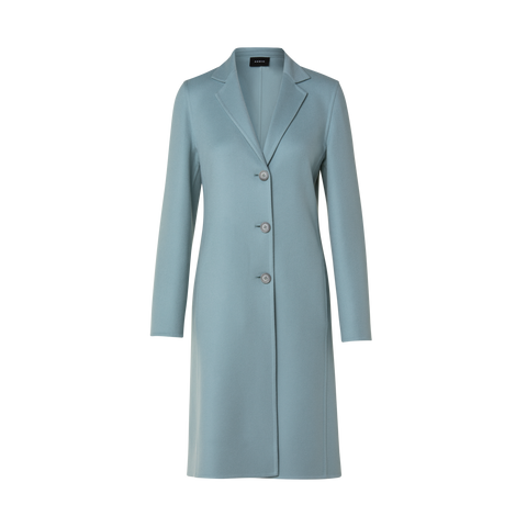 Ed Cashmere Double Face Single Breasted Coat
