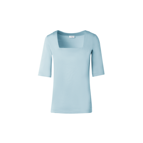 Square Neck T-Shirt in Modal