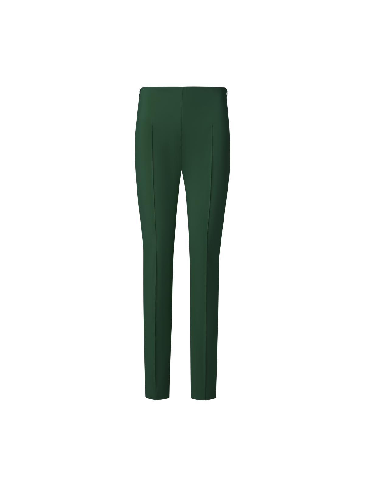 Designer Slim Cotton Techno Stretch Pants - green