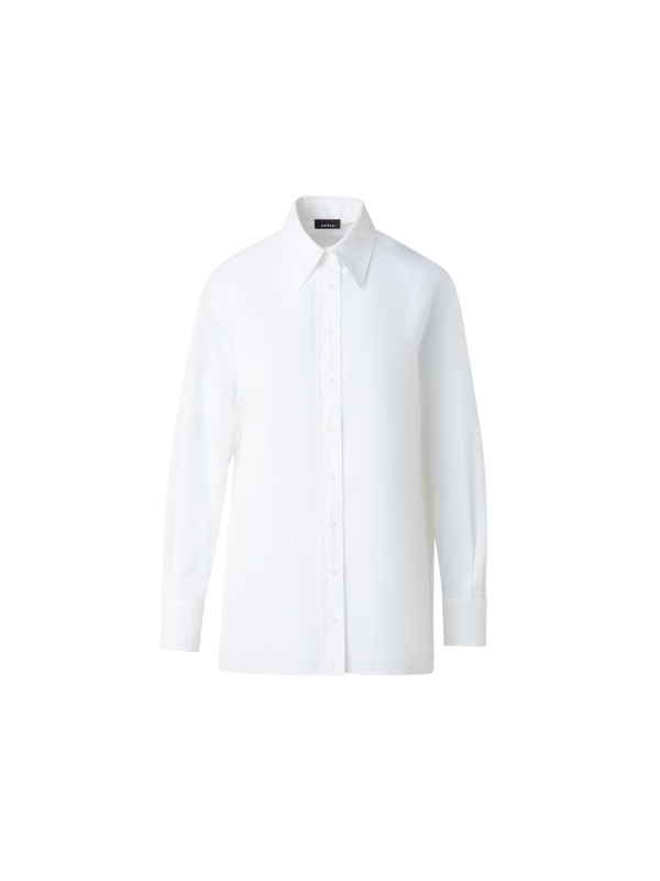 Designer Blouse in Cotton - white