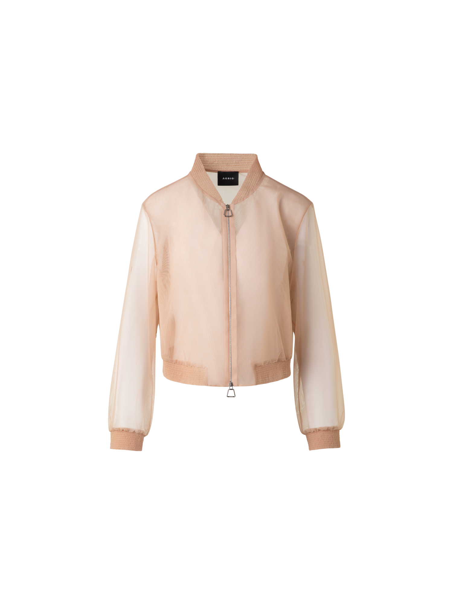 Sheer Tulle Bomber Jacket – Akris Inc.