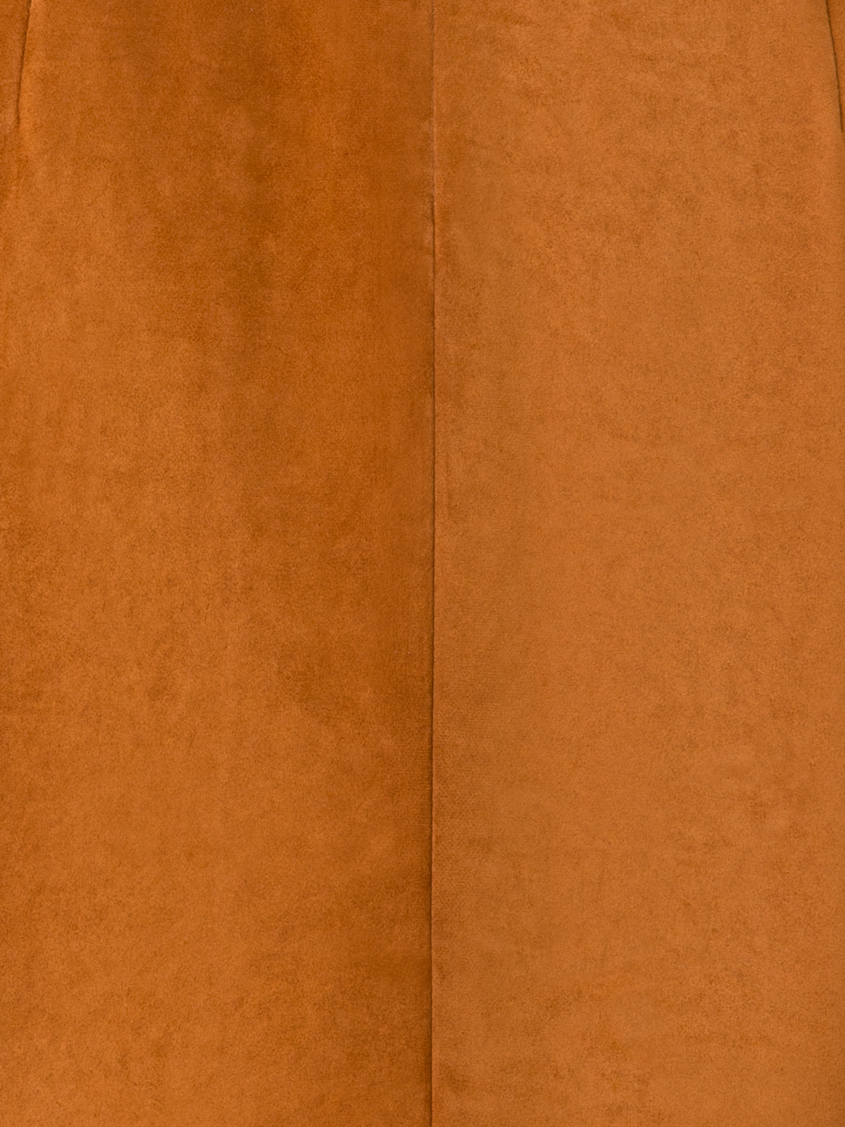 Designer Pencil Skirt in Suede - neutral - brown