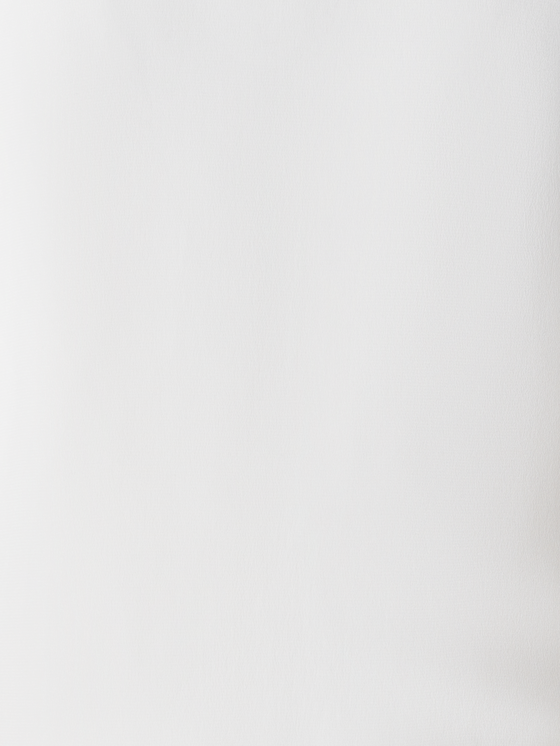 Designer Silk Blouse with Wave Lace - ecru - white